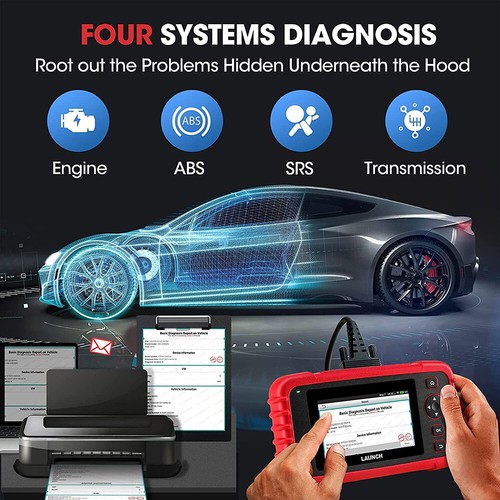 LAUNCH CRP123X/CR629 OBD2 Scanner ABS SRS Code Reader Engine Car Diagnostic Tool - Picture 2 of 29