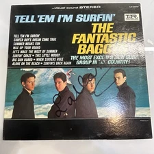The Fantastic Baggys - Tell 'Em I'm Surfin' LP 1964 SURF ROCK! THIS LITTLE WOODY