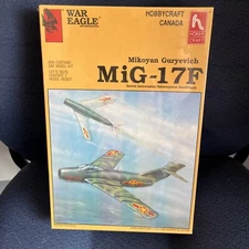 Hobby Craft MiG-17F HC1593 1/48 Soviet Interceptor War Eagle 1989 FACTORY SEALED