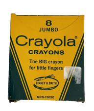 Crayola Crayons Binney  Smith Vintage 8 Jumbo Pack