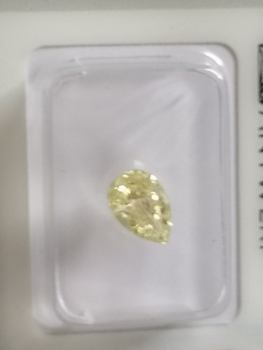 Diamante Pera - 1,05 Carati Sigillato È Certificato Gem Report Antwerp - Foto 24 di 24