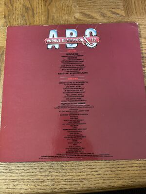 洋楽 AOR,CCM/ANDRUS,BLACKWOOD&COMPANY Andrus Blackwood And Co Album | eBay