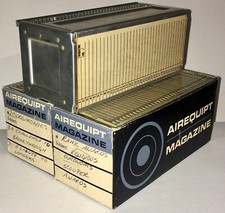 Airequipt Automatic Slide Magazine Changers for 35mm 2x2" Lot of 3 Vintage D 