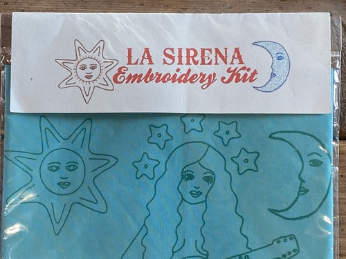 Kit Bordado LA SIRENA, KAT McTEE 18x22” LA SIRENA~Lotería Mexicana NUEVO - Imagen 3 de 6