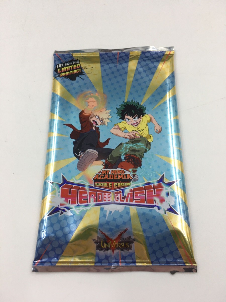 UniVersus My Hero Academia - Heroes Clash 1st Edition Booster Pack UniVersus My Hero Academia - Heroes Clash 1st Edition Booster Pack