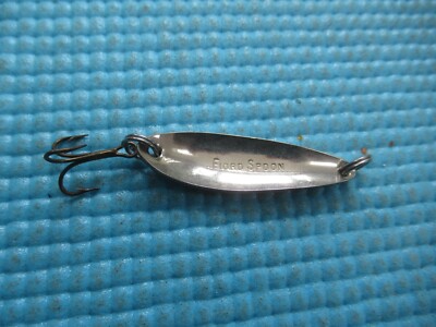 Vintage Acme Fiord Spoon Bait - Metal - Red and White 1 3/4