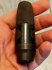 Designed By Brilhart Hard Rubber Great Neck NY Alto saxophone mouthpiece 4 Digit