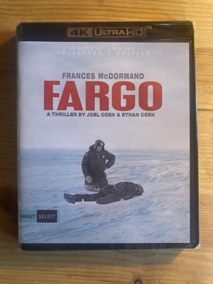 Fargo (Collectors Edition) 4K Ultra HD Blu-ray + Blu Ray Brand New Still Sealed 