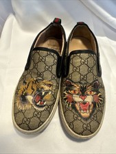 Gucci Mens Angry Tiger Size 9 Slip On Sneaker...