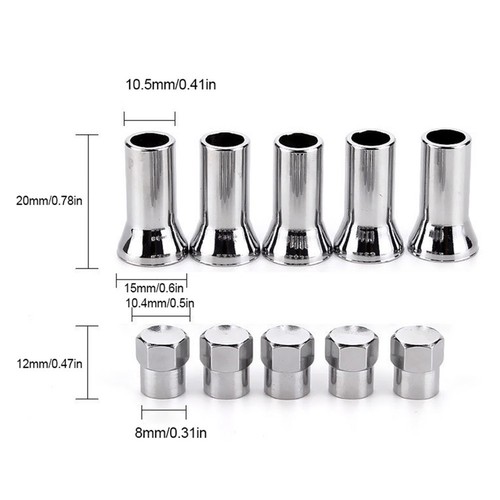 Car Chrome Tire Valve Stem TR TR Tire Tyre Valve Stem Tires Tyre Valve Stem Car - Picture 9 of 9