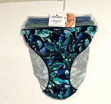Jockey No Panty Line Microfiber stretch Bikini panties 3 pair size 6/M