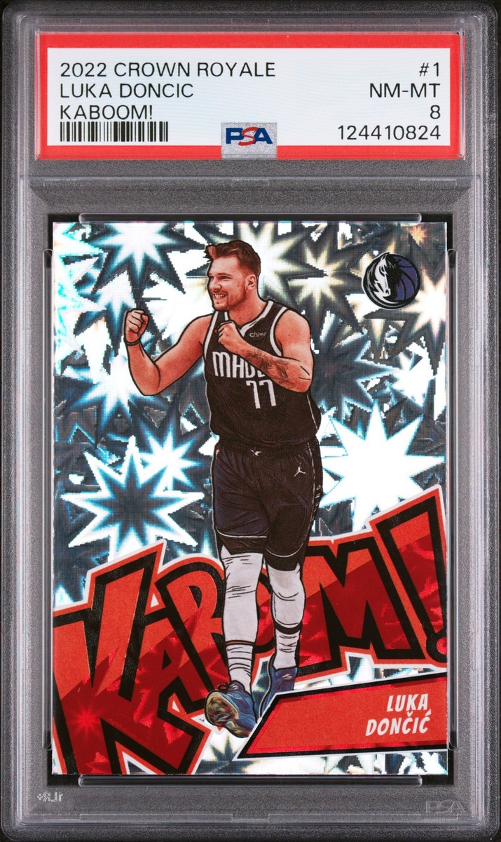 2022-23 Panini Crown Royale - Kaboom! Luka Dončić #1 for sale