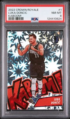 2022-23 Panini Crown Royale - Kaboom! Luka Dončić #1 for sale