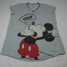 Disney Store Mickey Mouse Nightshirt Nightgown Women Plus Size 3XL