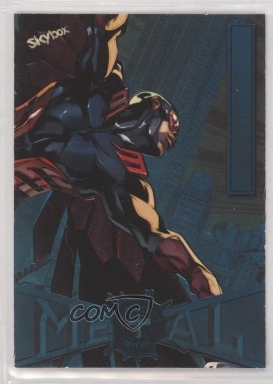 2022 Marvel Metal Universe Spider-Man Turquoise Light FX 43/50 Falcon #26 0s8x