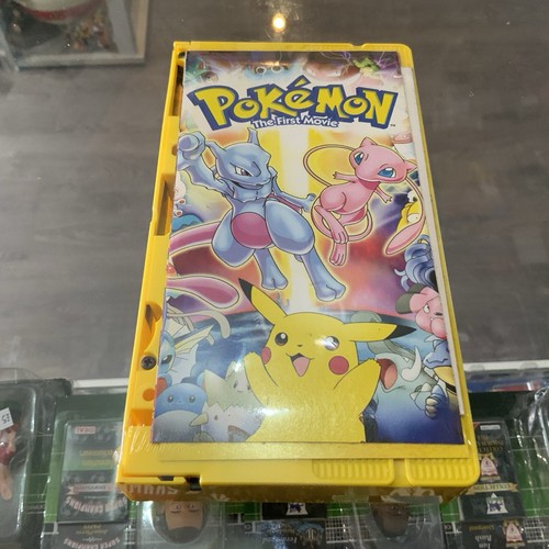 Vintage Pokemon The First Movie PAL VHS Video Mewtwo Promo Card New Sealed Retro - Imagen 4 de 8