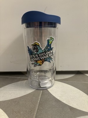 It's 5 O'clock Somewhere Jimmy Buffett Margaritaville Tervis Tumbler 16oz NEW