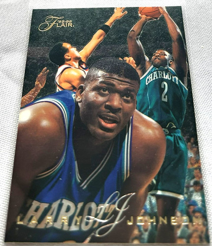 Larry Johnson #13 1995 Flair card