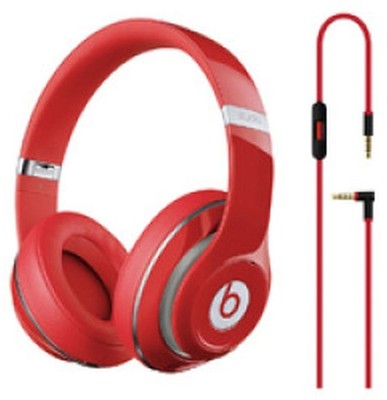 Beats By Dr. Dre Studio 2.0 RED  Wired Over-Ear Headphones (/RT6-25027-900-00...