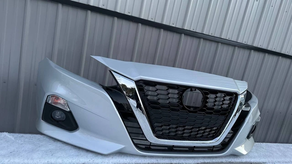 ‼️ NO SHIPPING ‼️ SILVER 2019 2020 2021 2022 NISSAN ALTIMA FRONT BUMPER - Image 3 of 3