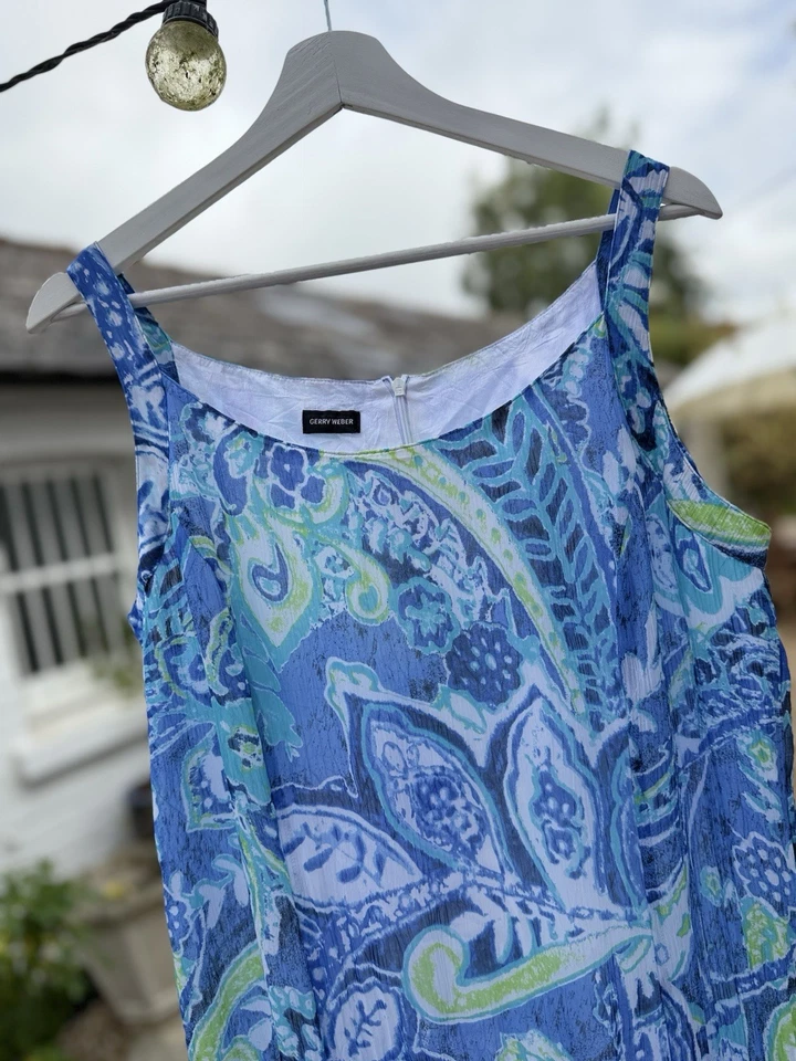 Summer Dress by Gerry Weber - Blue - Size 16 — 第 2/4 张图片