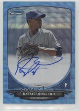 2013 Bowman Chrome Prospects 42/50 Rafael Montero #BCA-RM Auto 0t4