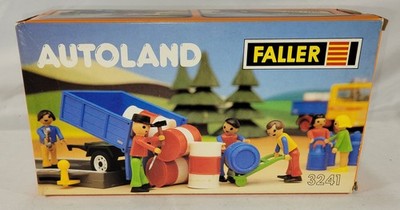 Faller Autoland Trailer And Barrel Playset #3241