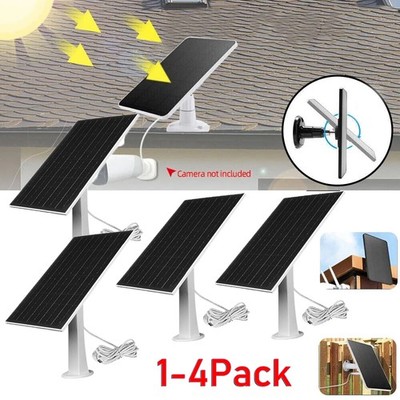 Solar Panel 8W Kit for Ring Spotlight Camera/Ring Stick Up Indoor/Outdoor Camera