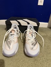 adidas Adizero Select 3.0 All-Star White Silver Pink JI4492 Low Top Basketball