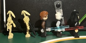 LEGO Star Wars Minifigure Lot of 6 Captain Rex sw0314 Luminara sw0310 Asajj sw03