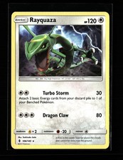 Rayquaza rara carta Pokemon incolore SM Guardiani Rising 106/145