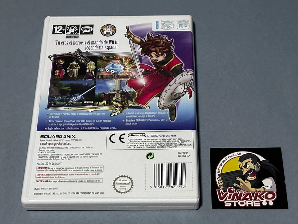 Dragon Quest Swords: La Reina enmascarada y la Torre... Wii PAL España, foto 4 de 5