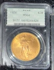 1924 Saint Gaudens $20 PCGS MS 64