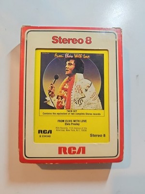 ELVIS PRESLEY From Elvis With Love 8 Track RCA S234340 Factory for