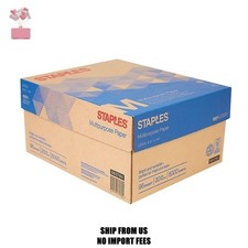 Staples 8.5" x 14" Multipurpose Paper, 20 lbs., 96 Brightness, 500/Ream, 10 Ream