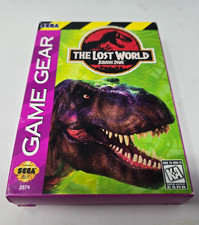 The Lost World Jurassic Park Sega Game Gear Complete CIB Rare