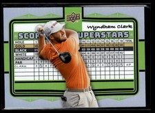 2026 Upper Deck Golf Scorecard Superstars #SS-8 Wyndham Clark