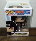 Itachi with Crows Funko Pop 1022 Naruto Shippuden Boxlunch Exclusive Box DMG