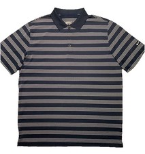 Nike Golf Shirt Mens XL Premium Dri-Fit Blue Short Sleeve Polo Performance
