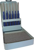Splintentreiber-Satz 6 Teilig 3-4-5-6-8-10 Mm Metallkassette Tecwerk