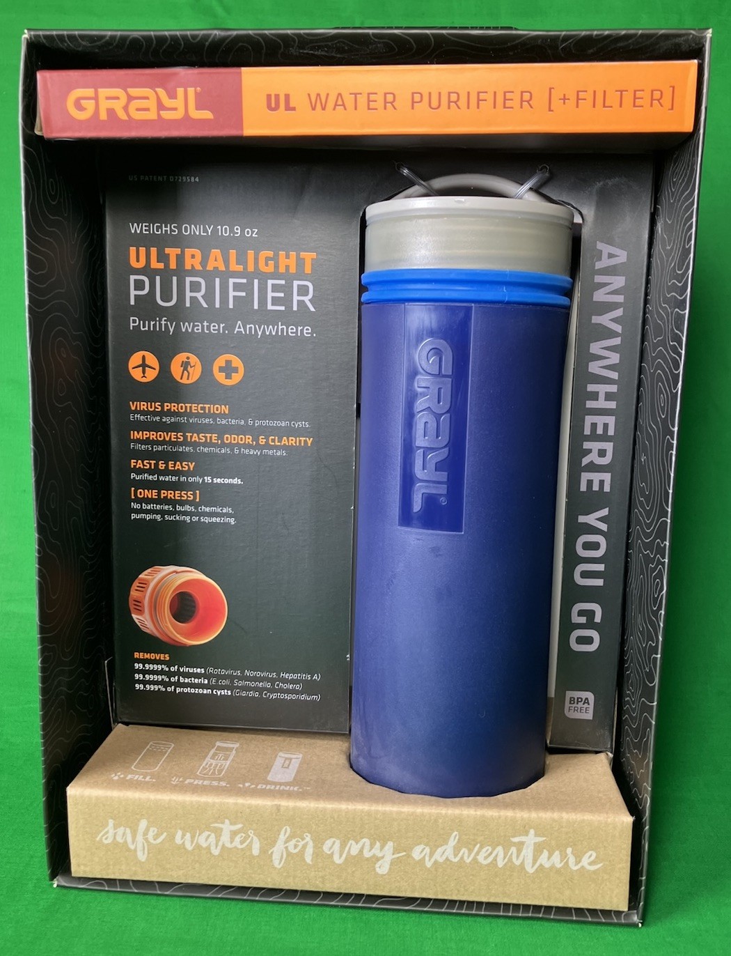 Carbon Water Filter Virus Manual Pump 2016 Bacteria 16