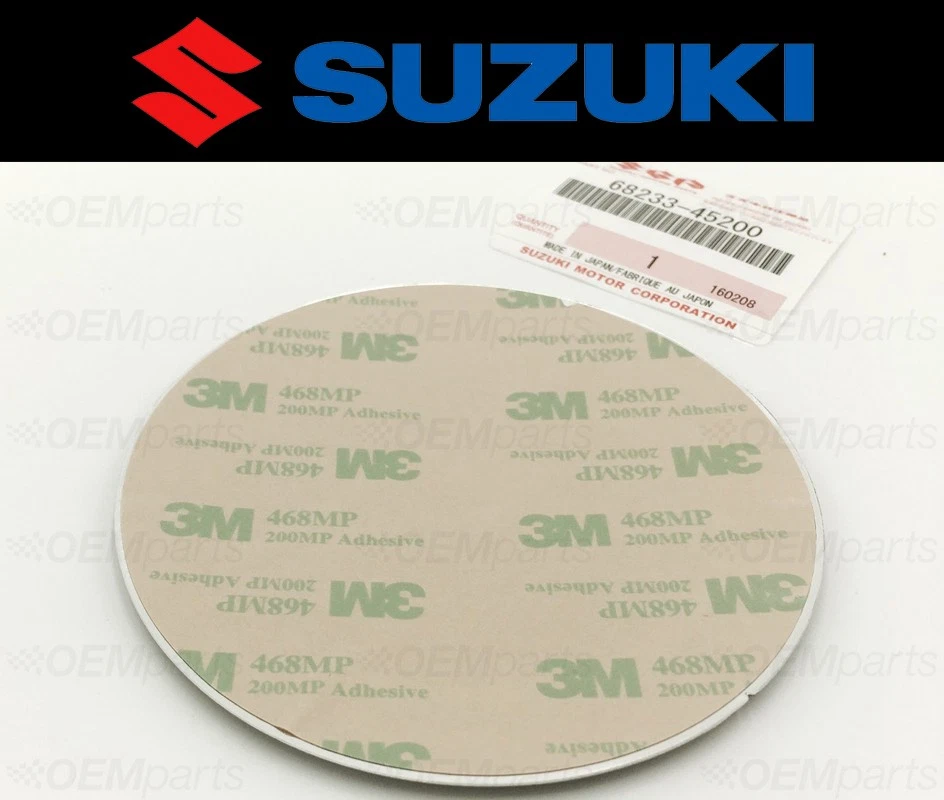 Capa de motor Suzuki emblema SUZUKI GS (ver tabela de montagem) #68233-45200 - Imagem 2 de 3