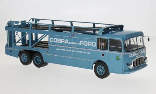 IXO IXOTTR041.22 1/43 Fiat Bartoletti 306/2 Race Transporter Blue 1956 New