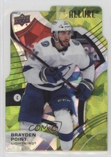 2021-22 Upper Deck Allure Green Rainbow Die-Cut 56/99 Brayden Point #22 01wh