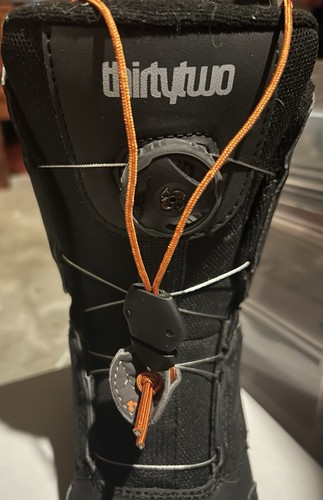 Thirtytwo 32 Shifty Boa Snowboard Boots Kids Youth Size K2.0L Black/ Grey/Orange - Picture 12 of 14
