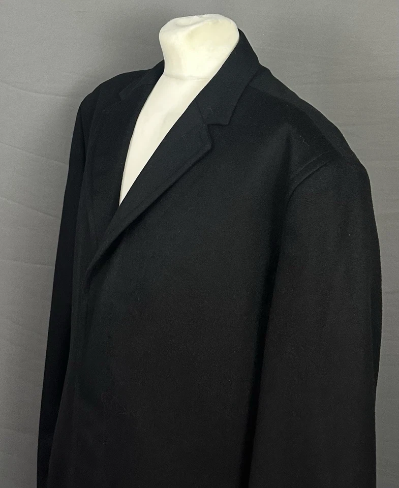 YVES SAINT LAURENT COAT - CASHMERE & WOOL - YSL Size IT 56 R / UK 46" Chest 3XL - Image 2 of 4