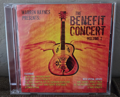 Warren Haynes The Benefit Concert Volume 2 - 2 CD Set Free Shipping