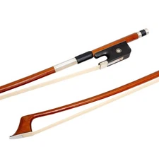 French Bass Bow -3/4 Size Brazilwood Upright Bass Bow Mongolian Hair - DB-510
