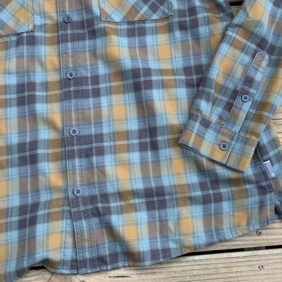 Camisa de franela a cuadros Mountain Hardware para hombre talla XL manga larga con botones Foto 4 de 4