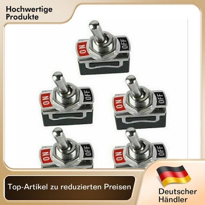 Toggle Switch 15A ON OFF Schalter für Rocker Switch Boat Kippschalter 2 Pin
